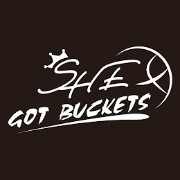 SHE GOT BUCKETS logo