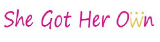 SHE GOT HER OWN logo