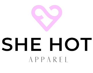SHE HOT APPAREL logo