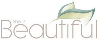 SHE IS BEAUTIFUL logo