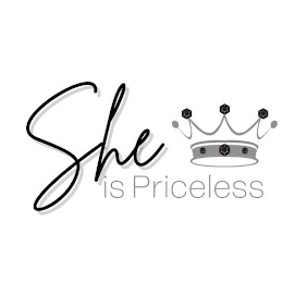 SHE IS PRICELESS logo