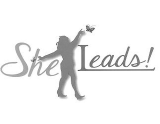 SHE LEADS! logo