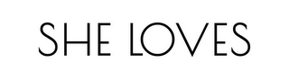 SHE LOVES logo