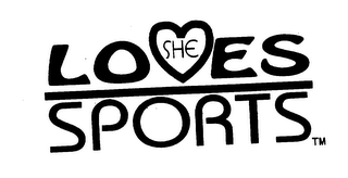 SHE LOVES SPORTS logo