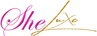 SHE LUXE logo