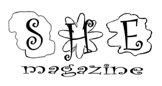 SHE MAGAZINE logo