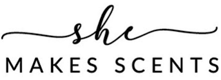 SHE MAKES SCENTS logo