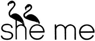SHE ME logo