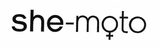 SHE-MOTO logo