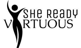SHE READY VIRTUOUS logo