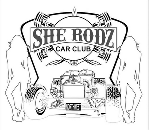 SHE RODZ CAR CLUB NORTHWEST logo
