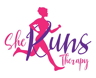 SHE RUNS THERAPY logo