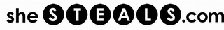 SHE S T E A L S .COM logo