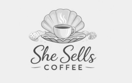 SHE SELLS COFFEE logo