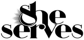 SHE SERVES logo