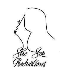 SHE SEZ PRODUCTIONS logo