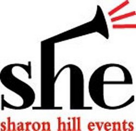 SHE SHARON HILL EVENTS logo