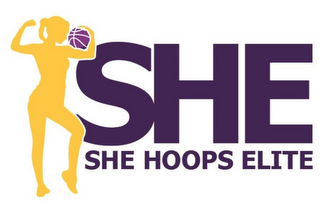 SHE SHE HOOPS ELITE logo