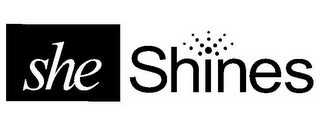 SHE SHINES logo