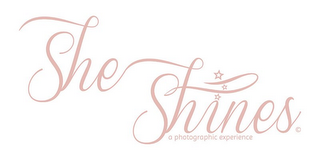 SHE SHINES A PHOTOGRAPHIC EXPERIENCE logo