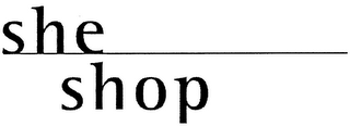 SHE SHOP logo
