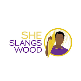 SHE SLANGS WOOD logo