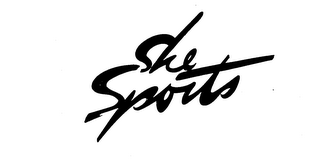 SHE SPORTS logo