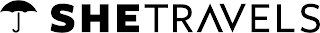 SHE TRAVELS logo