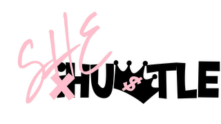 SHE X IHUSTLE logo