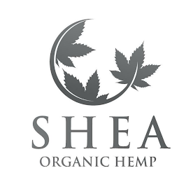 SHEA ORGANIC HEMP logo