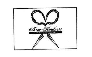 SHEAR KINDNESS HUMAN TOUCH MAKES A DIFFERENCE logo