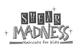 SHEAR MADNESS HAIRCUTS FOR KIDS logo