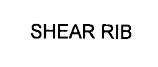 SHEAR RIB logo