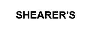 SHEARER'S logo