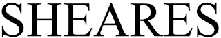 SHEARES logo