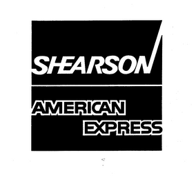 SHEARSON AMERICAN EXPRESS logo