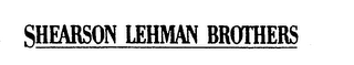 SHEARSON LEHMAN BROTHERS logo