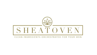 SHEATOVEN CLEAN INGREDIENTS ORCHESTRATED FOR YOUR SKIN logo