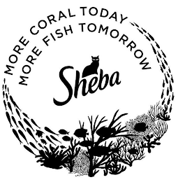 SHEBA MORE CORAL TODAY MORE FISH TOMORROW logo