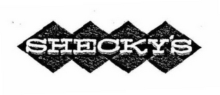 SHECKY'S logo