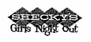 SHECKY'S GIRLS NIGHT OUT logo