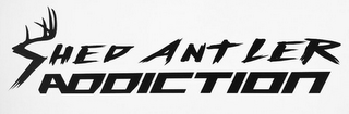 SHED ANTLER ADDICTION logo