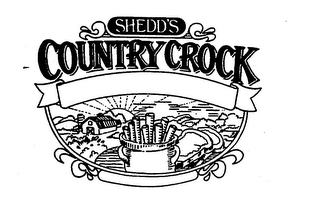 SHEDD'S COUNTRY CROCK logo