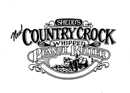 SHEDD'S COUNTRY CROCK WHIPPED PEANUT BUTTER logo