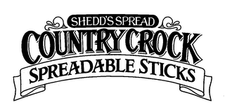 SHEDD'S SPREAD COUNTRY CROCK SPREADABLE STICKS logo