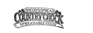 SHEDD'S SPREAD COUNTRY CROCK SPREADABLESTICKS logo