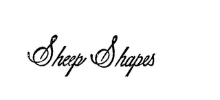 SHEEP SHAPES logo