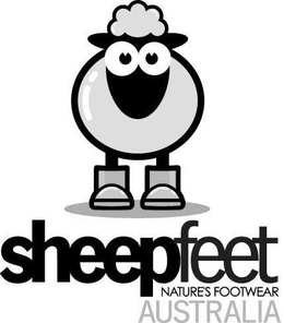 SHEEPFEET NATURE'S FOOTWEAR AUSTRALIA logo