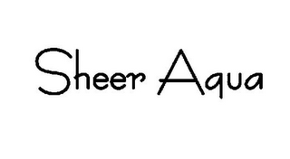 SHEER AQUA logo