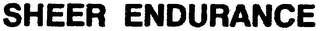 SHEER ENDURANCE logo